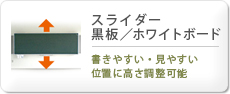 スライダー黒板