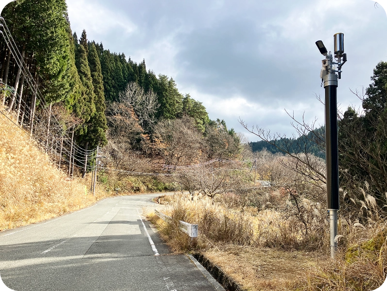 土砂災害傾斜感知