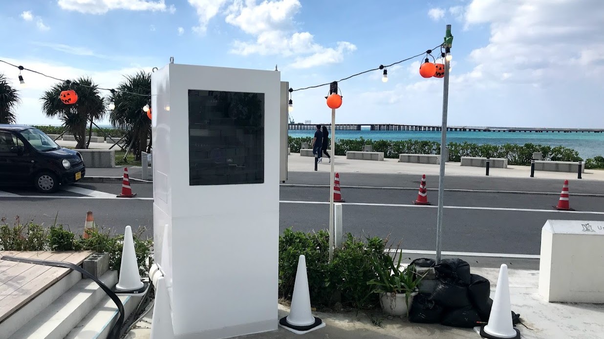 沖縄（塩害地域）での設置イメージ写真