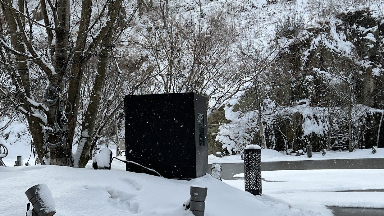 積雪地域での設置イメージ写真