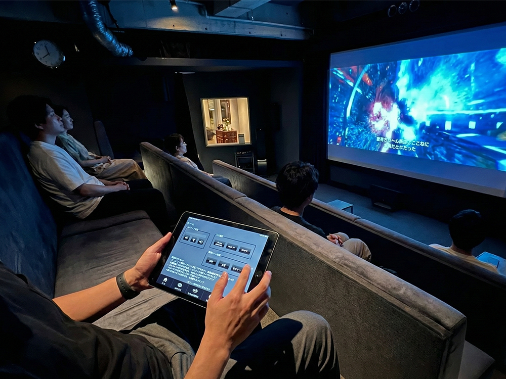 タッチパネル使用イメージ